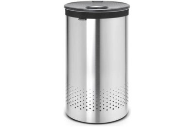 Brabantia 60L Touch Laundry Bin - Matt Steel.